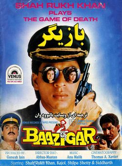 دانلود فیلم هندی Baazigar 1993 ( بازیگر ) با زیرنویس فارسی چسبیده