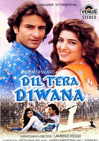 دانلود فیلم هندی Dil Tera Diwana 1996 (دلم دیوانه ی تو)