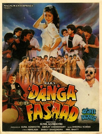 دانلود فیلم هندی Danga Fasaad 1990 (کار خلاف)