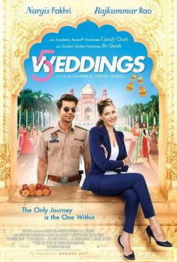 دانلود فیلم هندی 5 Weddings 2018