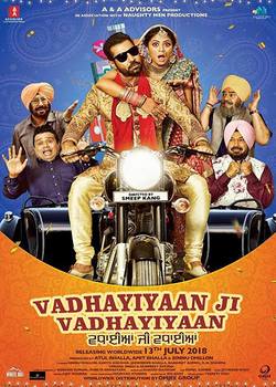 دانلود فیلم هندی Vadhayiyaan Ji Vadhayiyaan 2018