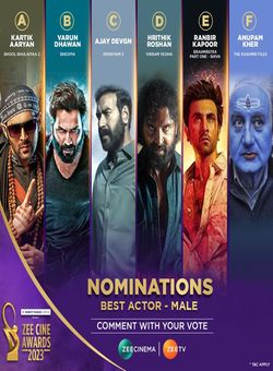 دانلود جشنواره هندی Zee Cine Awards 2023 ( زی سین اوارد 2023 )